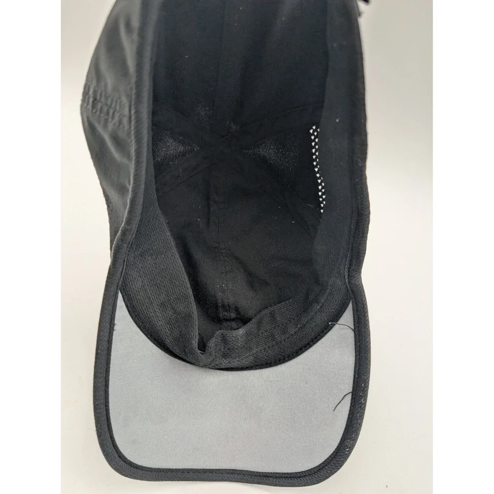 Adidas Aeroready Running Hat Black Reflective Adjustable Training Cap RN 90288
